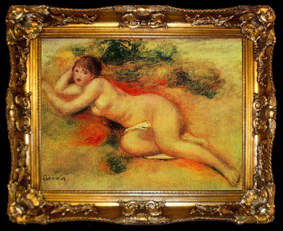 framed  Pierre-Auguste Renoir Akt, ta009-2
